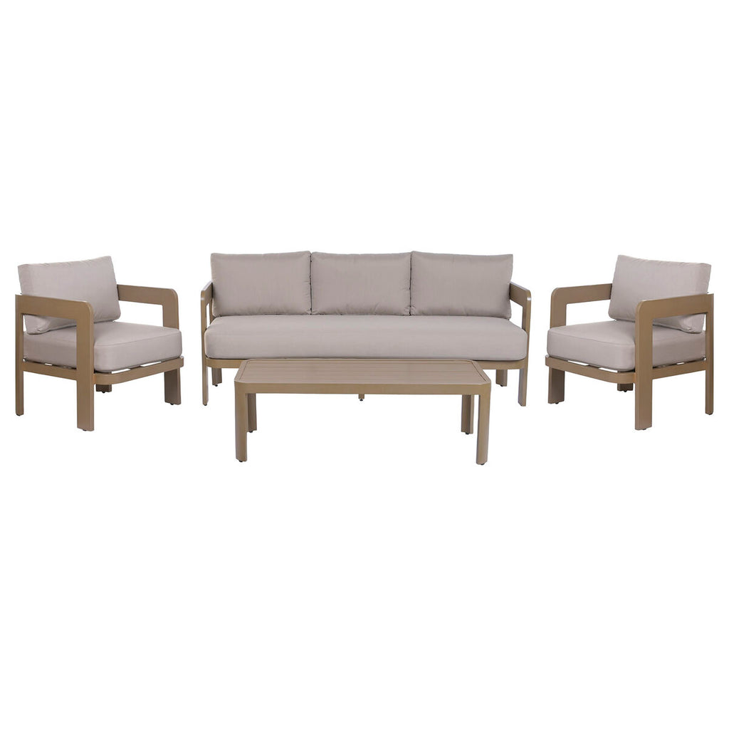 Canapé de jardin HOME ESPRIT - Marron