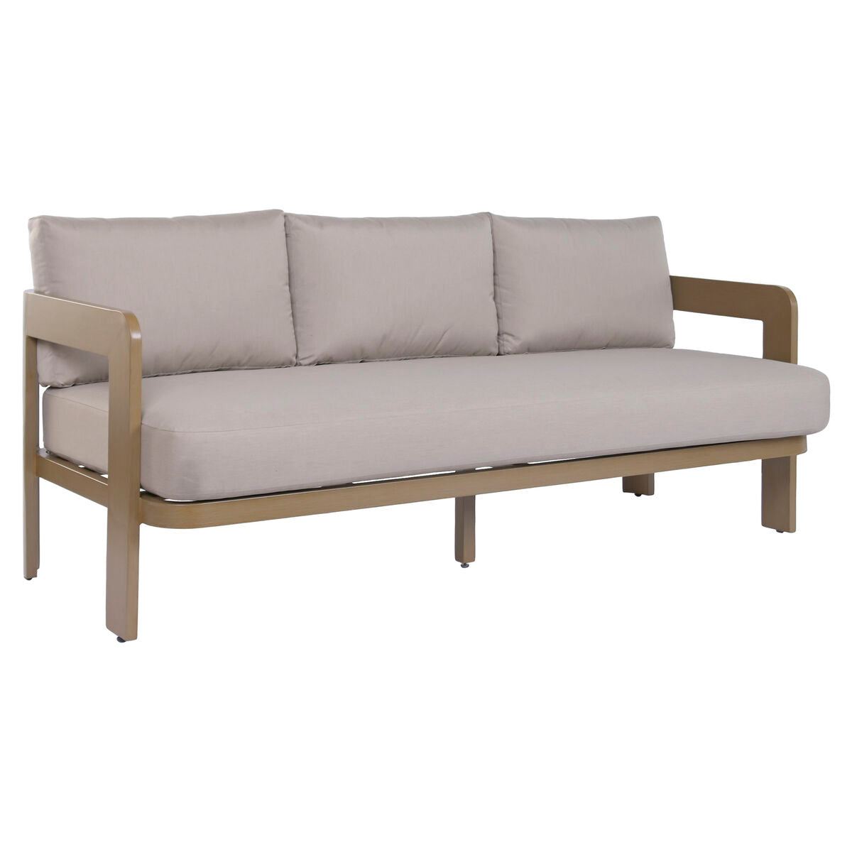 Canapé de jardin HOME ESPRIT - Marron