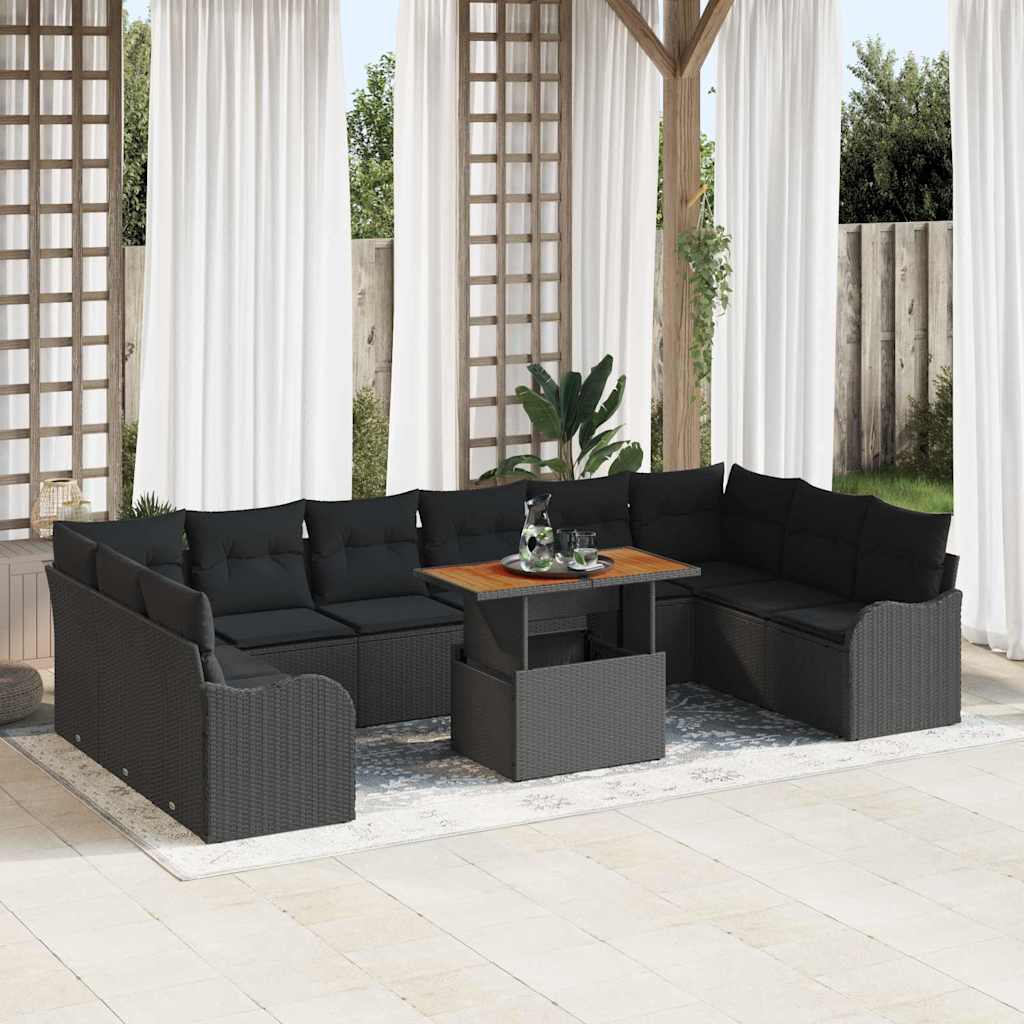 Salon de jardin LOUNGE XL - 11 pièces