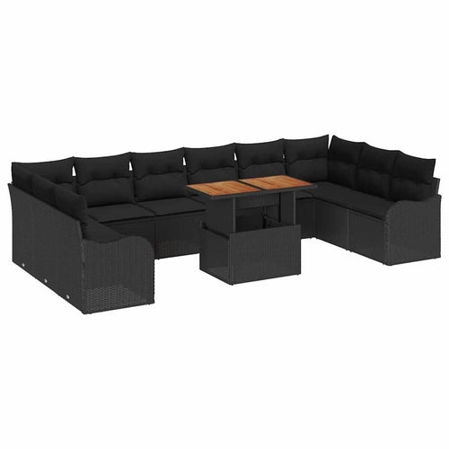 Salon de jardin LOUNGE XL - 11 pièces