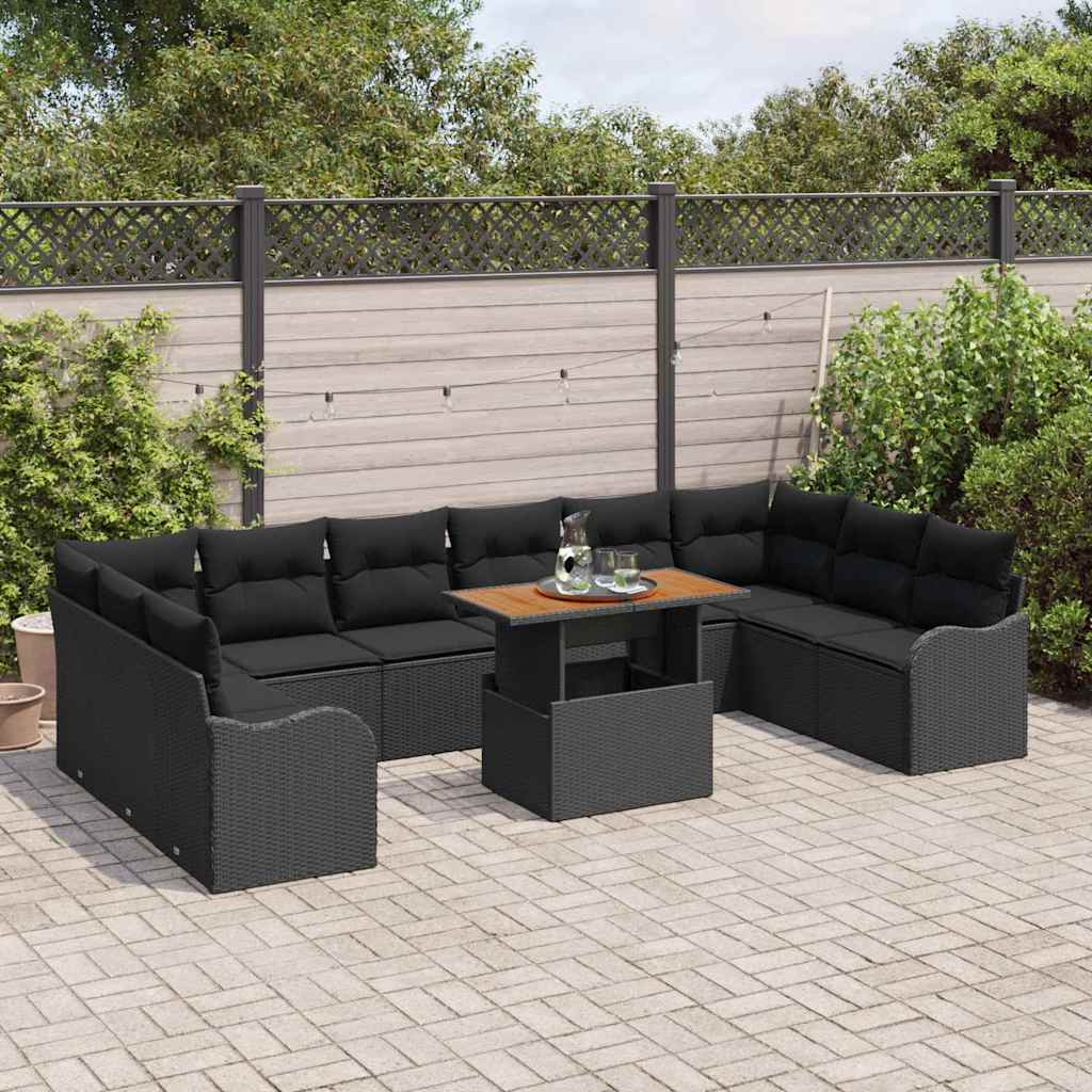 Salon de jardin LOUNGE XL - 11 pièces