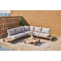 Canapé de jardin HOME ESPRIT - Beige