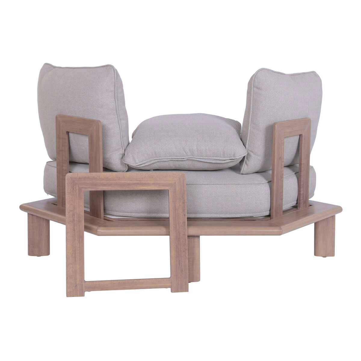Canapé de jardin HOME ESPRIT - Beige