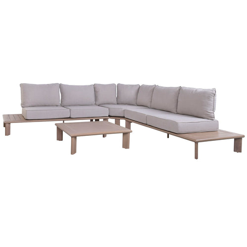 Canapé de jardin HOME ESPRIT - Beige